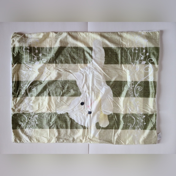 Baby Blanket Security Lovey Soft Removable Music Box Lamb Green Yellow Sherpa - Picture 5 of 12